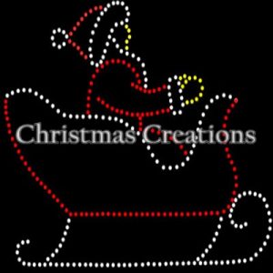 Christmas Creations Santa and Sleigh